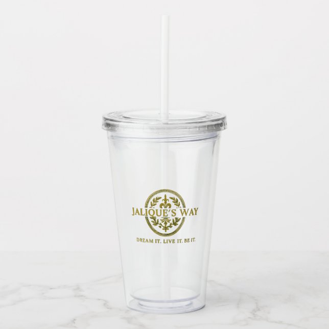 Jalique's Way-mugg och sugrör Take Away Mugg (Framsida)