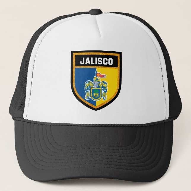 Jalisco Flagga Truckerkeps (Framsida)