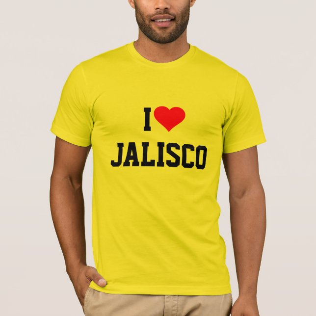 JALISCO: I KÄRLEK JALISCO t-shirt (Framsida)