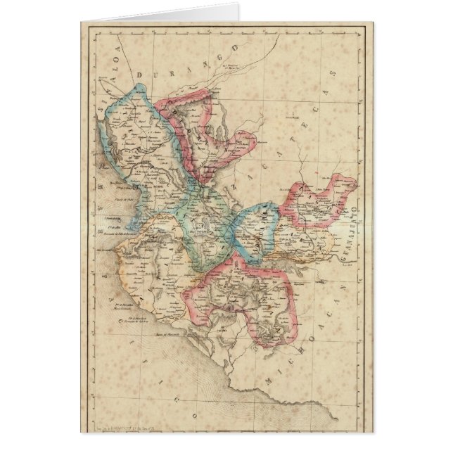 Jalisco, Mexiko 2 Hälsningskort (Framsidan)