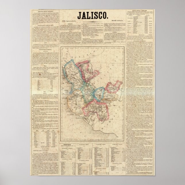 Jalisco, Mexiko 2 Poster (Framsidan)