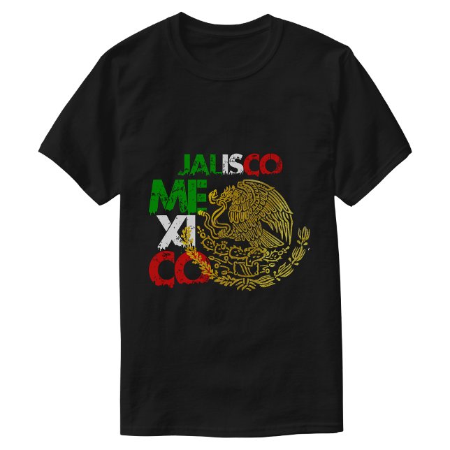 Jalisco Mexiko Flagga  T Shirt (Jalisco Mexico Flag )