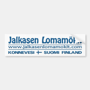 Jalkasen Lomamökit bildekal