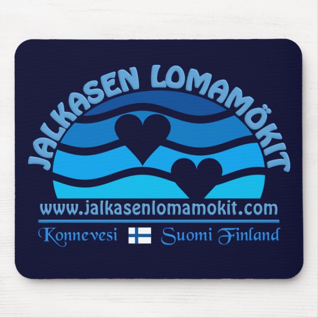 Jalkasen Lomamökit mousepad Musmatta (Framsidan)