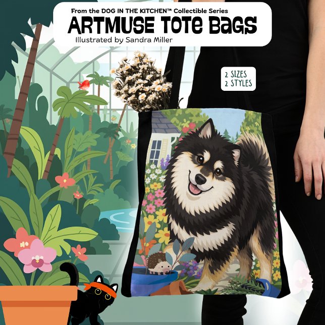JALLo den finska Lapphunden    Tygkasse (Skapare uppladdad)
