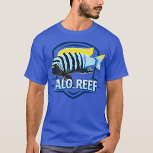 Jalo Reef Mbuna Cichlid Sjö Malawi Cynotilapia af T Shirt