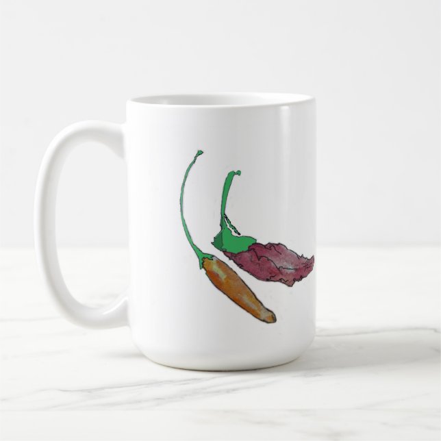 Jalopeno Chili-kaffemug Kaffemugg (Vänster)