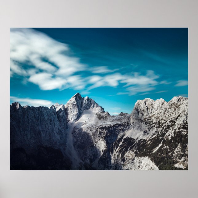 Jalovec-berget i Slovenien Poster (Framsidan)