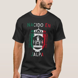 Jalpa Zacatecas Mexico Escudo Y Lema Arte Emblem M T Shirt
