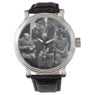 Jaltakonferensen Roosevelt Stalin Churchill 1945 Armbandsur