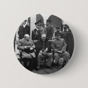 Jaltakonferensen Roosevelt Stalin Churchill 1945 Knapp