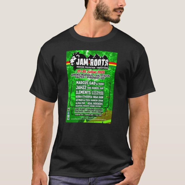 JAM REGGAE T-Shirt (Framsida)