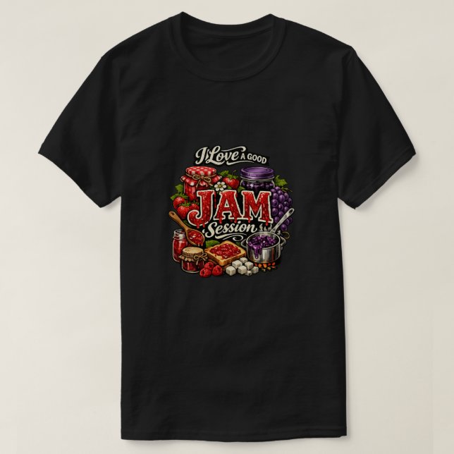 Jam Session T-shirt  (Design framsida)