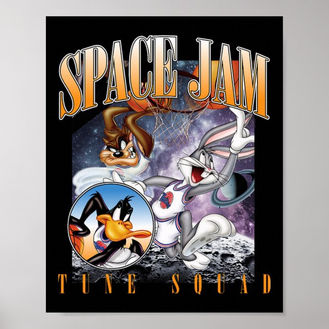 Jam Tune Squad Vintage Poster (Framsidan)