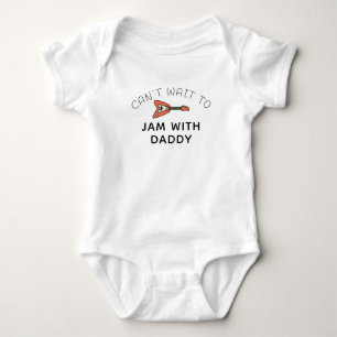 Jam With Pappa - Baby Gitarr Rockmusik - Gitarr T Shirt