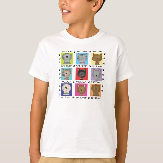 Jama kattälskareTshirts och gåvor Tee (Framsida)