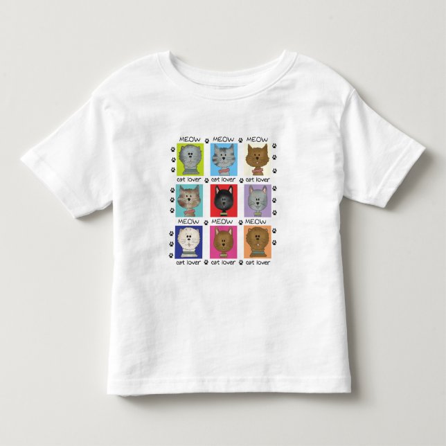 Jama kattälskareTshirts och gåvor Tee Shirt (Framsida)