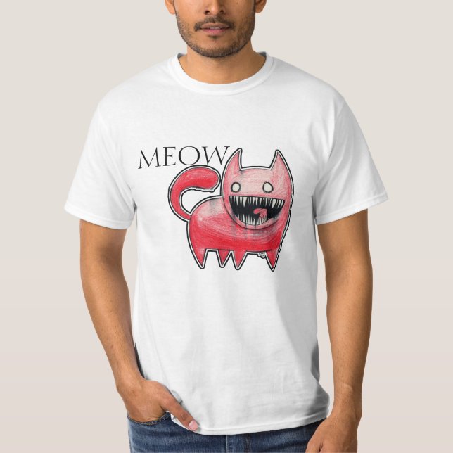 Jama katten tee shirt (Framsida)