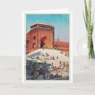 Jama Masjid, Delhi, Hiroshi Yoshida Kort