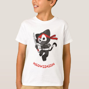 Jama Meowssassin för den mördareNinja katten T-shirt