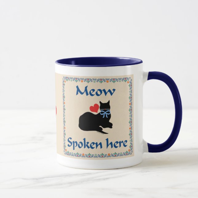 Jama talat här rånar mugg (Höger)
