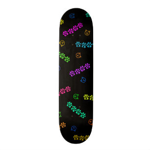 Jama tass avtryck old school skateboard bräda 21,6 cm