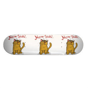 Jama Yeah - Skateboarddäcket Skateboard Bräda 21,5 Cm