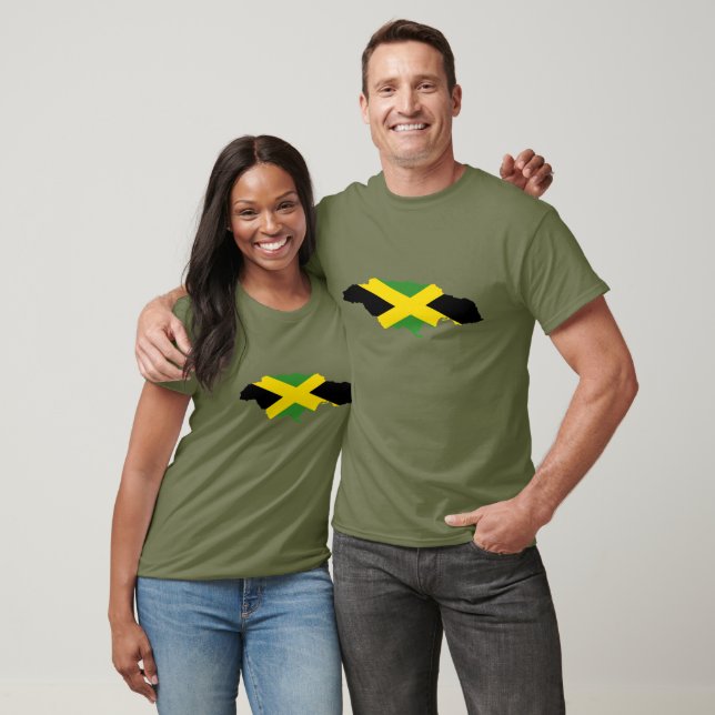 Jamacain Island - Proud Jamaicans - Reggae Shirt T (Unisex)