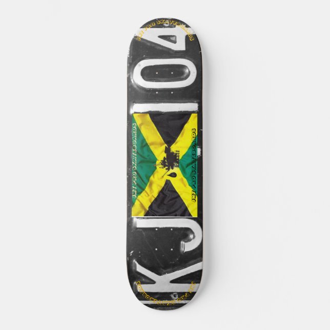 JAMAICA 1950.   Skateboard (Framsida)