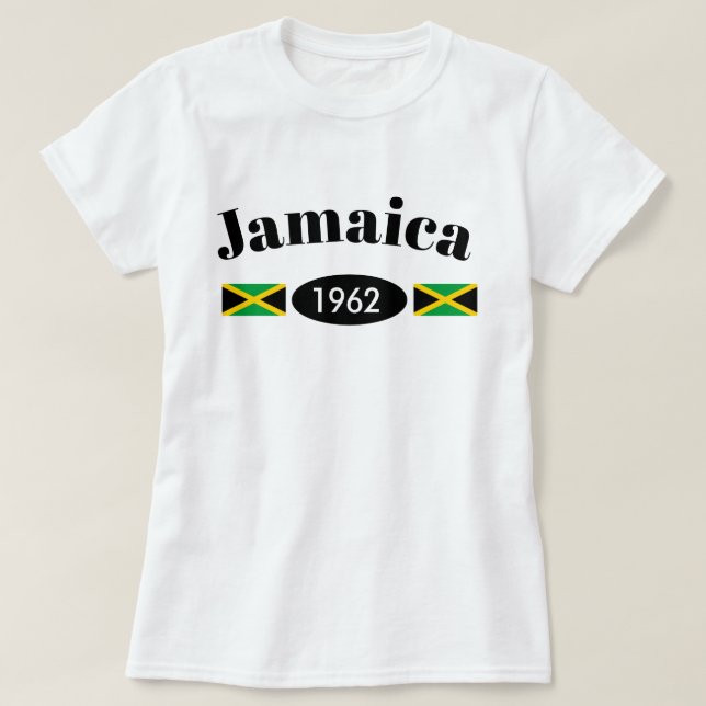 Jamaica 1962 - t shirt (Design framsida)