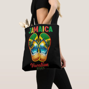 Jamaica 2024 Flip Flop Vacation Tropical Beach Tygkasse