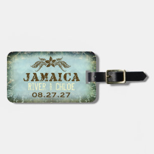 JAMAICA 2 bagagemärkre Bagagebricka
