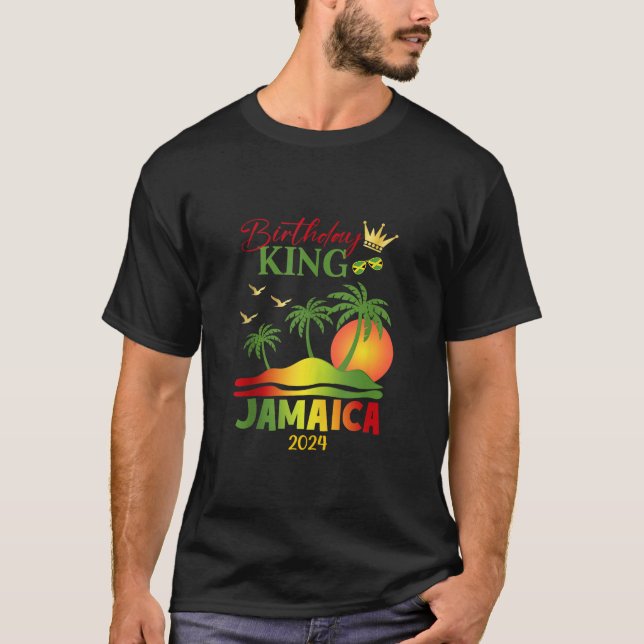 Jamaica 30:e 50:e Party Jamaican Vacation T Shirt (Framsida)