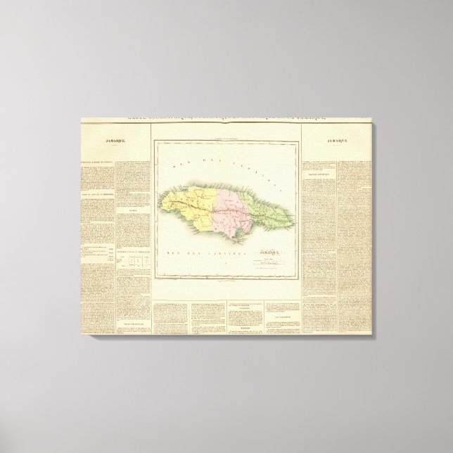 Jamaica 4 canvastryck (Framsida)