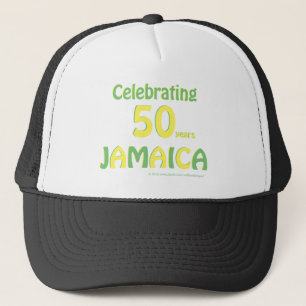 Jamaica 50-årsdagen truckerkeps