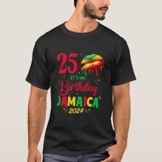 Jamaica 50:e födelsedagen Resa Girls Outfit Long S T Shirt