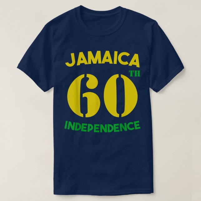 Jamaica 60:e Firande Independence day 2022 Sylt T Shirt (Design framsida)