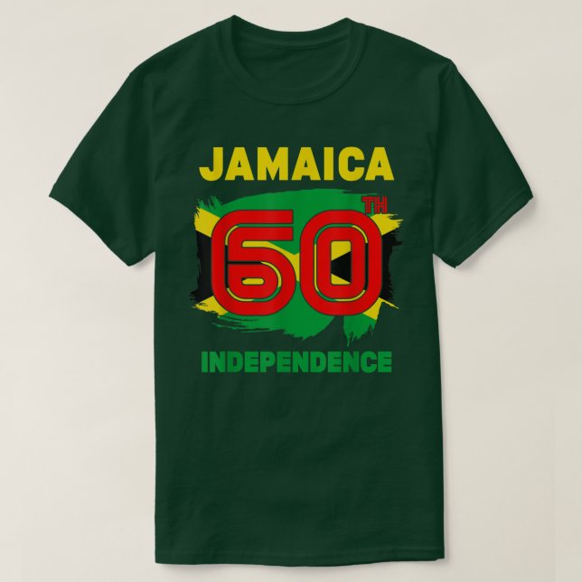 Jamaica 60:e Firande Independence day 2022 Sylt T Shirt (Design framsida)