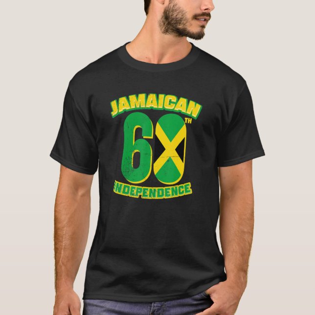 Jamaica 60:e självständigheten 1962 t shirt (Framsida)