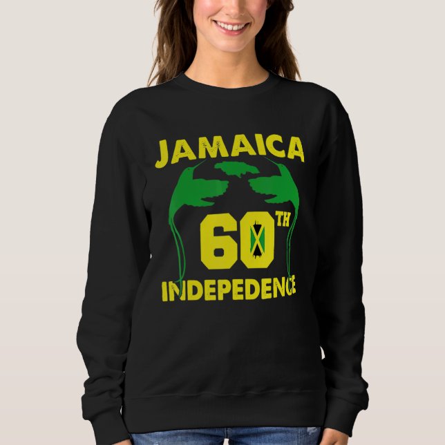 Jamaica 60th Independence Proud To Be Jamaican 7 T Shirt (Framsida)