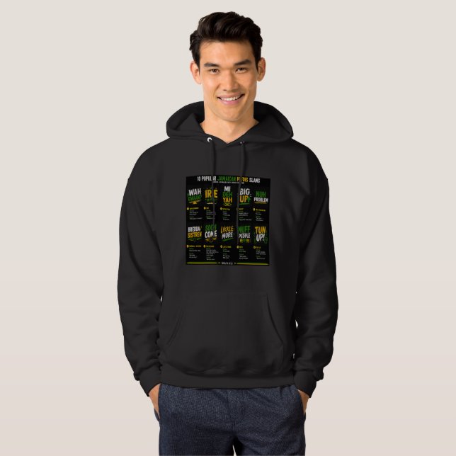 Jamaica 64 år stark 1962-2026 Hoodie |  (Hel framsida)