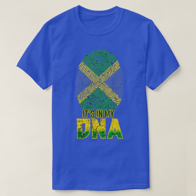 Jamaica är i mitt DNA T Shirt (Design framsida)