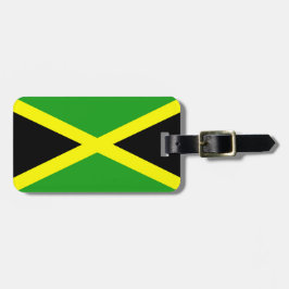 Jamaica bagagemärkre (tillfoga din kontakt info), bagagebricka