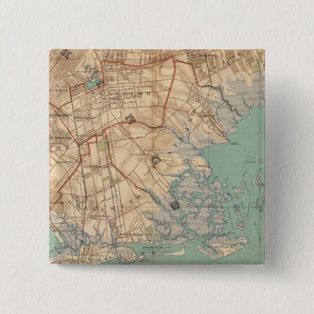 Jamaica Bay och Brooklyn Knapp (Framsida)