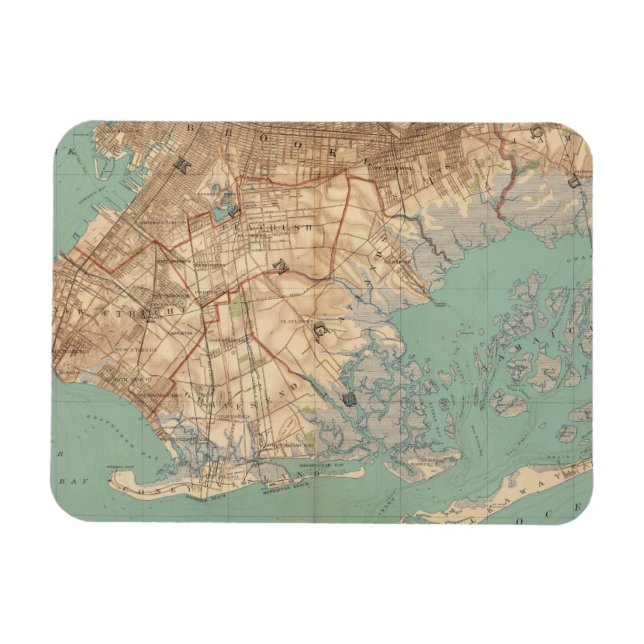 Jamaica Bay och Brooklyn Magnet (Horisontell)