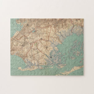 Jamaica Bay och Brooklyn Pussel