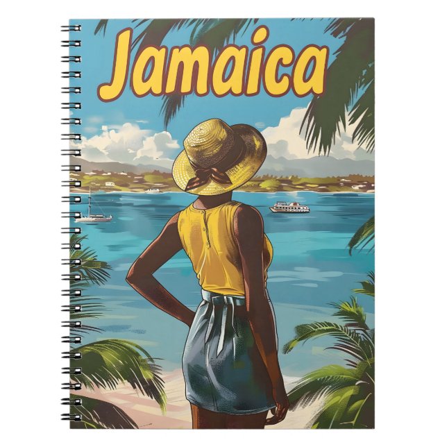 Jamaica Beach Anteckningsbok (Framsidan)
