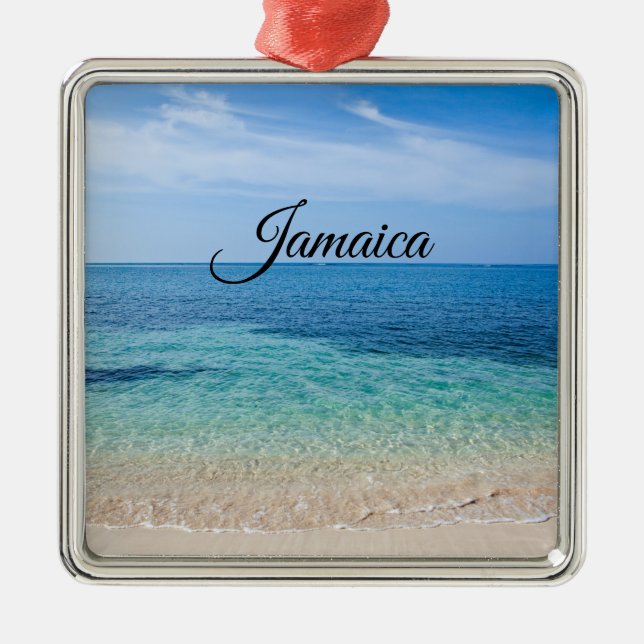 Jamaica Beach Julgransprydnad Metall (Framsidan)