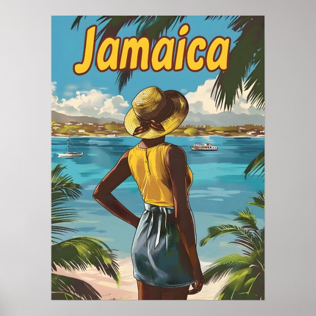 Jamaica Beach Poster (Framsidan)