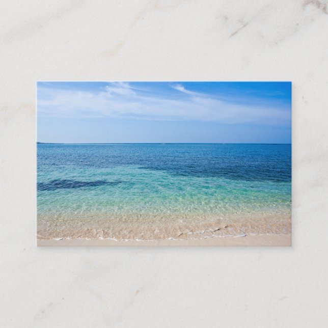 Jamaica Beach Visitkort (Framsida)